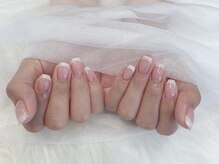 リンドネイル バイ モカ アンド ララ(Lind nail by moca and LaLa)/白フレンチ