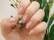 マニペディ ザ サロン 虎ノ門ヒルズステーションタワー店/シェルジェルネイル￥9900