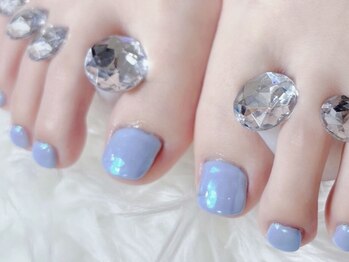 ブルークレール(Bleu Clair)の写真/◇上町三町目/フットワンカラー¥4900～◇高技術×お手頃価格でコスパ◎夏は足元からおしゃれに見せる♪