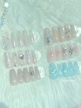 ファラウェイネイル(Faraway nail)/アート4本サンプル☆