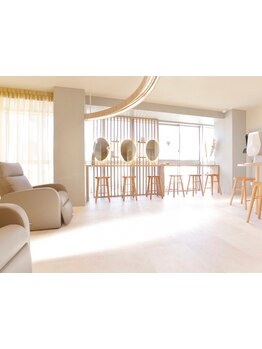 長さ出しのできるサロン