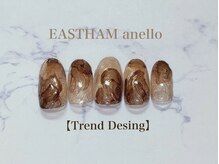 イーストハムアネーロネイル(EAST HAM anello nail)/１・２月定額　トレンドデザイン