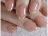 [HAND]ミラーフレンチ シンプルながらも華やかな指先に¥5980