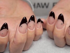 【スカルプ】フレンチネイル