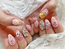 ネイルアンドまつげエクステ リッチエイト 原宿店(Rich8)/イベントキャラクターネイル