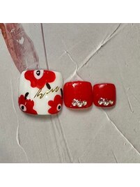 6月定額デザインネイル