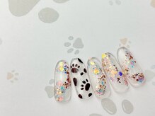 ネイルサロン&スクール ジーナ(GINA)/足跡ネイル