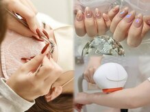 エリア初☆まつ毛.ネイル.脱毛、一度で時短で綺麗に！！