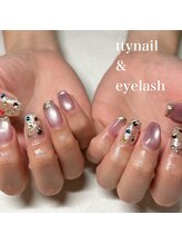 ティーネイルアンドアイラッシュ(tty)/定額ネイル