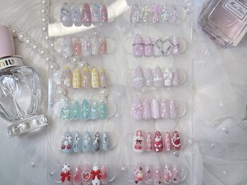 fannail【パラジェル/フィルイン/長さだし/ワンカラー/定額/ワンホン/名古屋/上前津】/定額デザインサンプル(4)