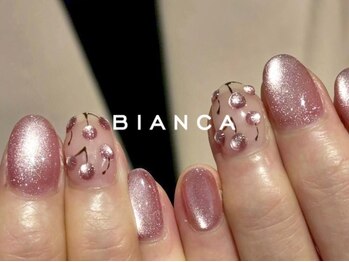 ビアンカ 名駅店(Bianca)/マグネットさくらんぼネイル