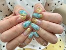 大理石ネイル