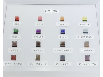 アイラッシュエイム(Eyelash eim)/★カラーエクステ★