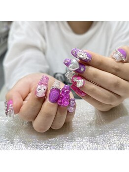 クイーンズビューティーサロン 歌舞伎町店(Queen's beauty salon)/チップアートやり放題&つけ放題