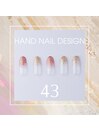 Hand nail design 43