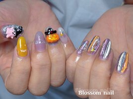 ハロウィンネイル