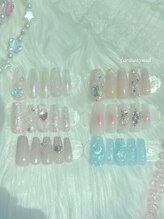 ファラウェイネイル(Faraway nail)/アート4本NEWサンプル☆