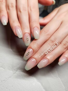 ネイルアンドリラクゼーション マーブル(MARBLE)/カラーグラデーション♪