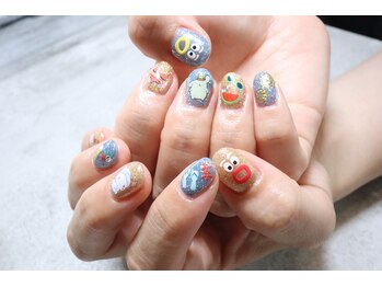 ディーエムジーネイル(DMG nail)/変顔ネイル