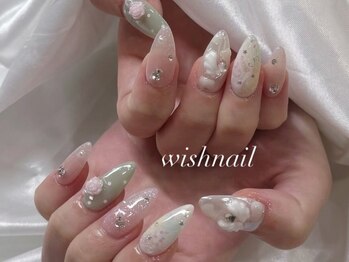ウィッシュネイル 名古屋店(Ｗish Ｎail)の写真/持ち込みデザインOK♪ジェルア-トし放題90分6980円・120分7980円★オフ無料★ブライダルのご予約も大歓迎！