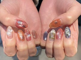 ニュアンスホリデーネイル.°○