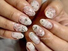 リライトネイル(Relight nail)/さくらんぼ×チェック