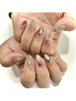 アリュール アンド エテルノ 小山店(Allure & ETERNO)/おまかせニュアンスデザイン