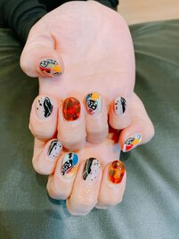 個性派ネイル！
