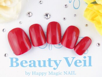 ビューティ ヴェール(Beauty Veil)の写真/【ワンカラ-初回¥3480/再来¥3980】美しさ×品格UP♪ちゅるん感×大人らしさを演出◎オフィスネイルにも♪