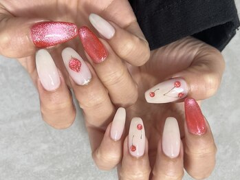 グロウ ネイル(GLOW×NAIL)/Art by NAOKO