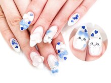 ネイルコレクション ピンク(Nail Collection Pink)/ちいかわ・ハチワレ・モモンガ♪