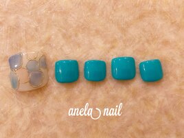 持込デザインOK/親指2本アート