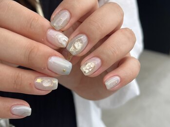 ジュイール ネイル 千葉店(Jouir nail)/ニュアンスホワイト