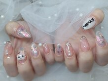 ネイルキュート アンド クールラッシュ 亀有店(nailcute & CoolLash)/ライブ参戦3Dネイル