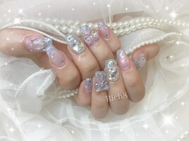 パーツ定額★マーメイドネイル