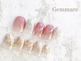 大人可愛いカラーグラデーション