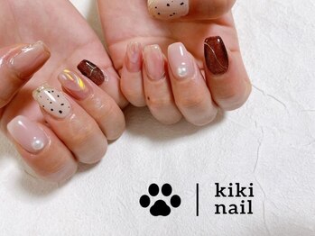 キキネイル たまプラーザ店(kikinail)/ニュアンスネイル/冬ネイル