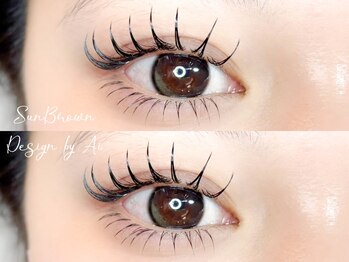 サンブラウン(SUN BROWN)/LED extension design by Ai