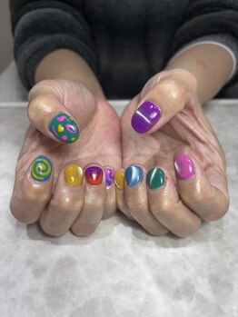 メンズネイルのお客様です