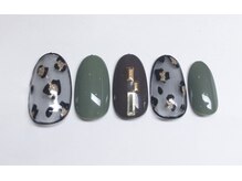 ネイルアンドアイ ミント(nail＆eye mint)/ヒョウ柄
