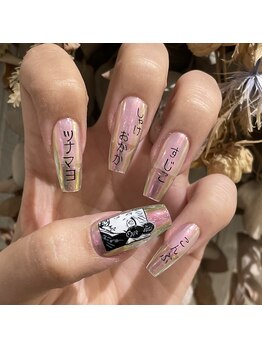 レイネイル アンド レイアイ 長嶺店(RAY NAIL & ray eye)/呪術廻戦ネイル