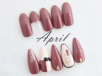 エイプリルプラス(April plus)/ブロックネイル&マットネイル