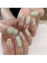 ネオリーブシェリエ 浅草店(Neolive cherie)/定額リボンデザイン¥7700