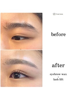 ビビデバビデ(Vivide Vavide)/まつぱ&アイブロウ/同時施術