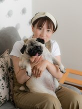 パグーグー(puguu...guu...)/看板犬のマロン