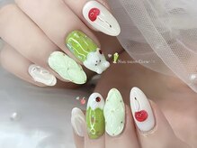 クルム(Clum.)/cream soda Nail.