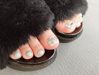 ネイルスミス 高松店(Nailsmith)/チェック×ストーン