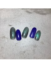 ネイルサロンクリアヴィラ(nail salon clear villa)/simple design ￥7990