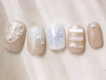 アイネイルズ 天神今泉店(I-nails)/【Misato.n】泡色ニュアンス
