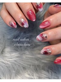 マグネットとニュアンスネイル